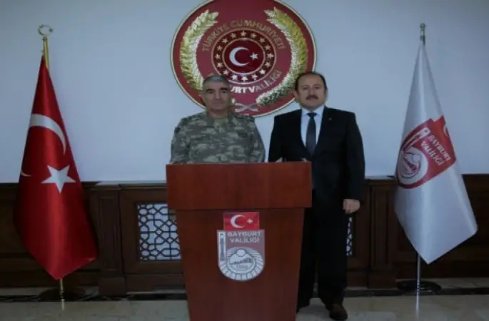 3. Ordu Komutanı Orgeneral İsmail Serdar Savaş, Vali Ali Hamza Pehlivan'ı Ziyaret Etti