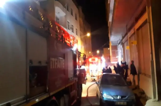 Fatsa'da Ev Yangını