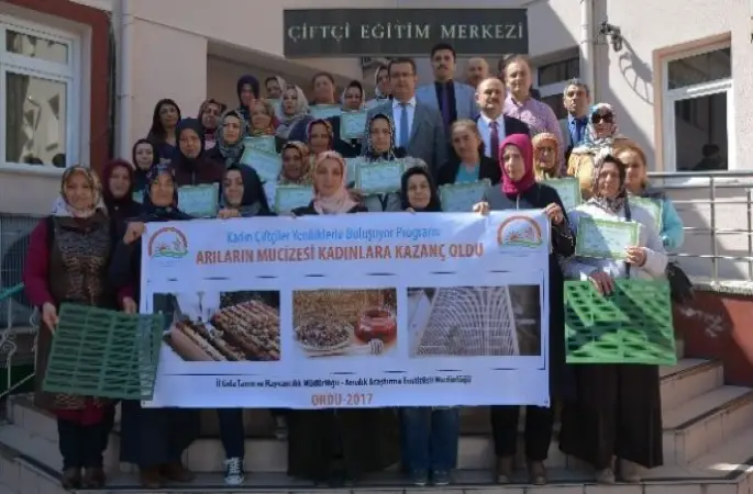 34 kadın arıcı oldu