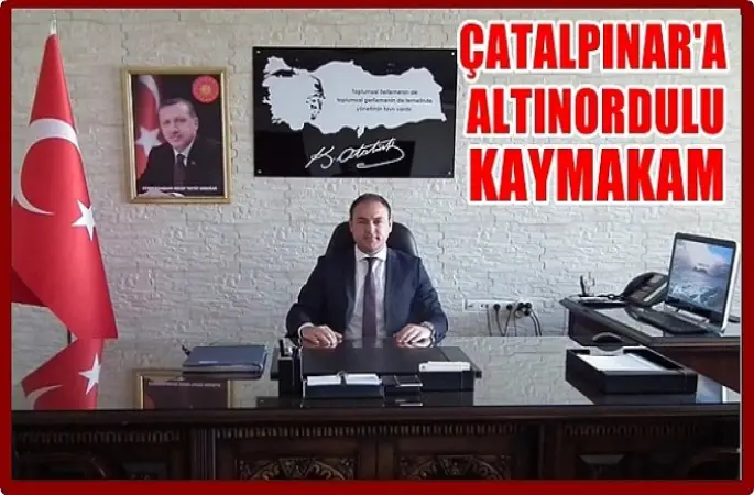 Kaymakam Doğukan Mızrak görevine başladı