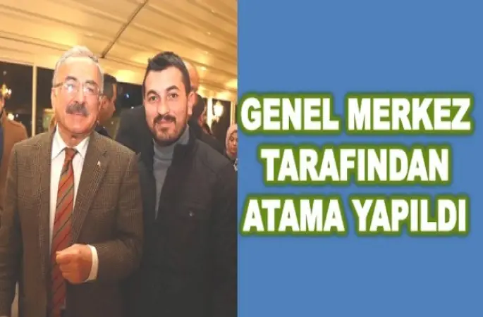 BAŞKANLIĞA BEKLENEN ATAMA YAPILDI