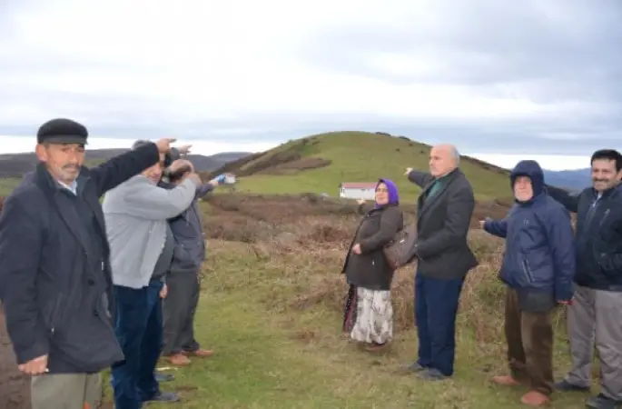Mahalleliden Yaylada Beton Ev Yapımına Tepki