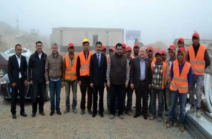 Çambaşı Yaylası na Yapılan Kayak Tesisi Hızla İlerliyor