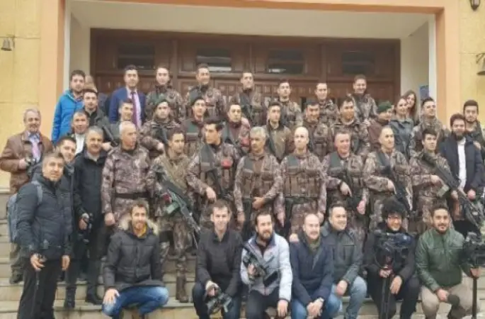 Ordu'dan PÖH timi, 'Zeytin Dalı Harekatı' için uğurlandı