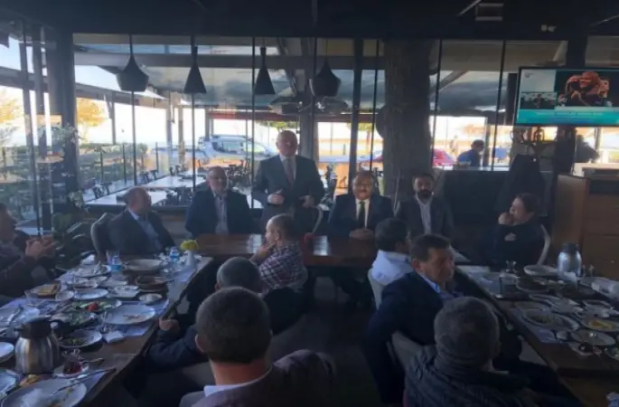 Eski ve Yeni Teşkilat Mensupları İle Görüştü