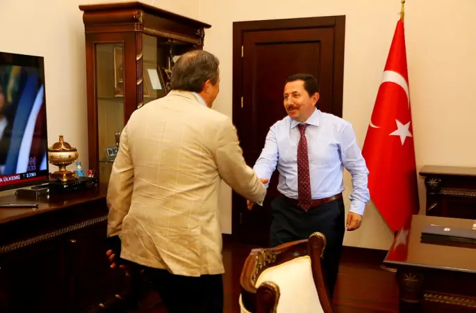 Ordu milletvekilinin vali ziyareti