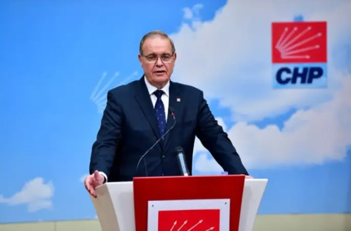CHP'den 'İdris Naim Şahin' Açıklaması