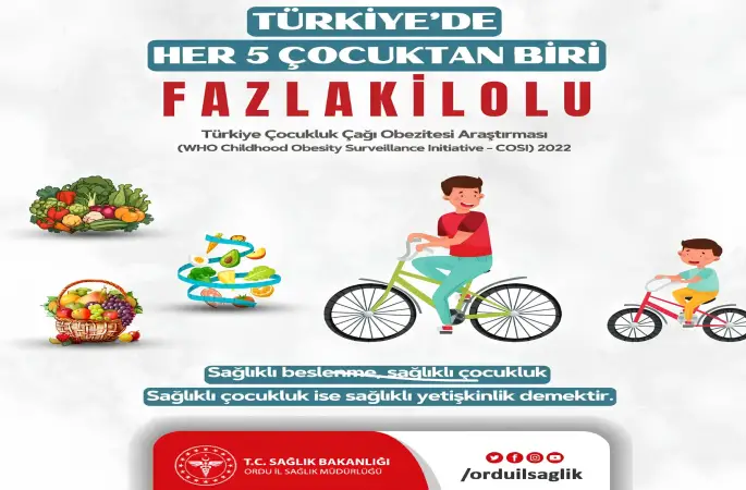 5 Çocuktan 1'i Fazla Kilolu