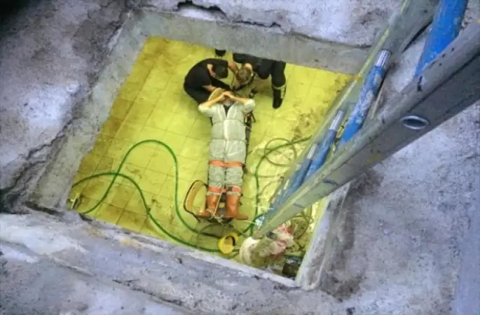 Ordu'da Su Kuyusuna Düşen İşçi Kurtarıldı