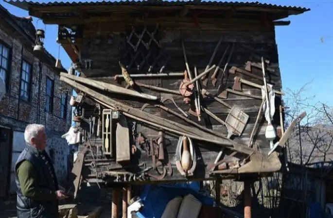 55 Yıldır Topladığı Eşyaları Serenderde Sergiliyor