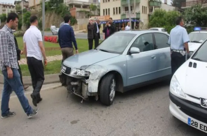 Fatsa da Trafik Kazası: 2 Bebek Yaralı
