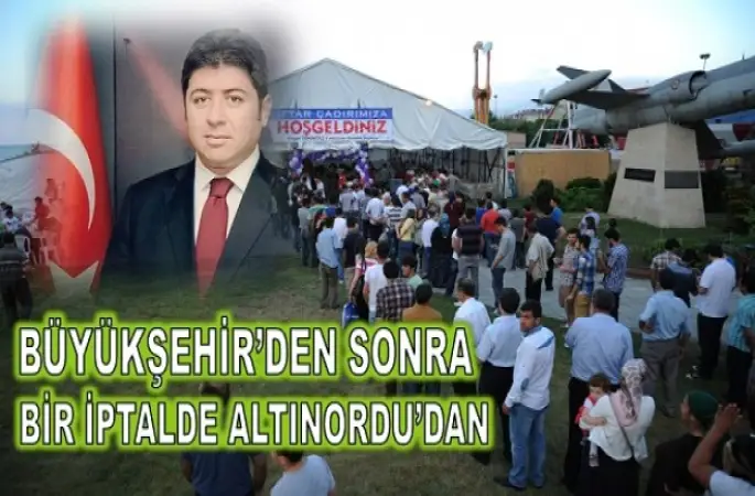 AŞKIN TÖREN'DE TASARRUFA GİTTİ
