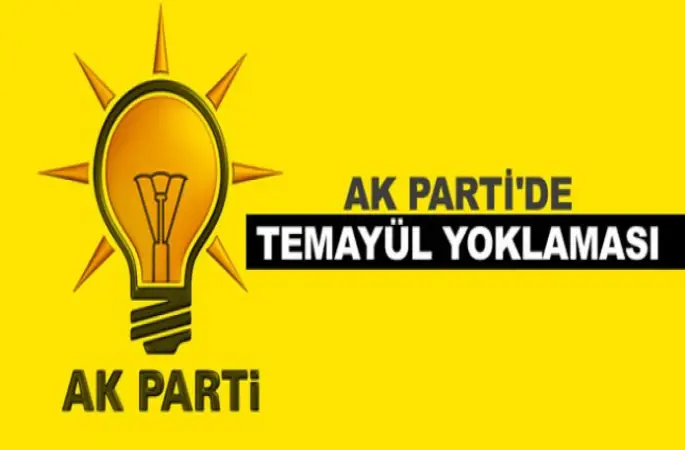 AK Parti'de temayül yoklaması yapıldı