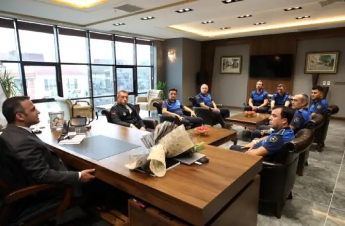 İbrahim Etem Kibar, Zabıta teşkilatının haftasını kutladı.