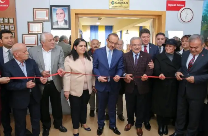 Ahmet Cemal Mağden Huzurevinde, El Ürünleri Sergisi Açıldı