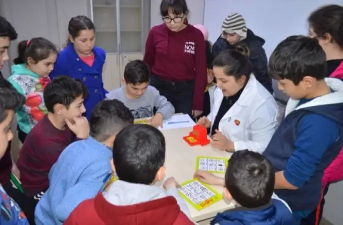 Ordu'da Öğrencilere Bilgi Evlerinde Tatil Faaliyetleri