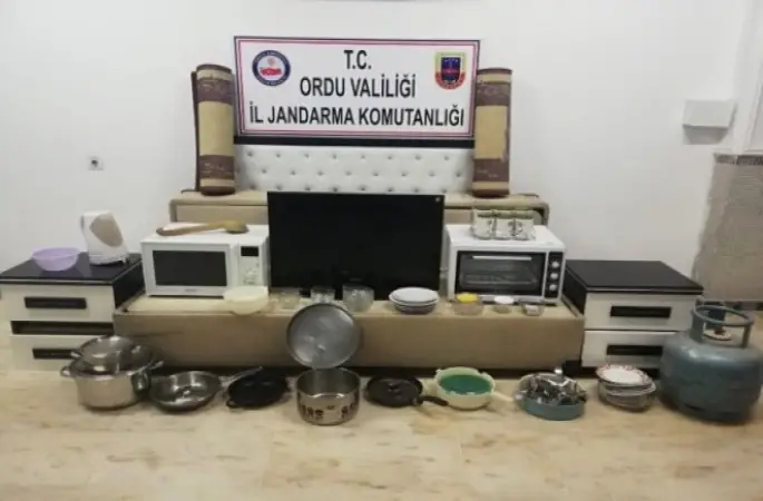 Ordu'da Hırsızlık Operasyonu: 3 Tutuklama