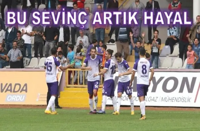 YENİ ORDUSPOR'DA UMUTLAR BAŞKA BAHARA KALDI