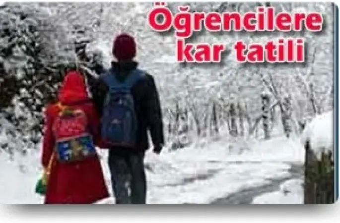 17 Şubat Cuma Günü Okullar Tatil Edildi