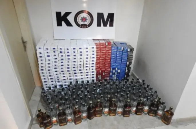 Ordu'da Sahte İçki Operasyonu