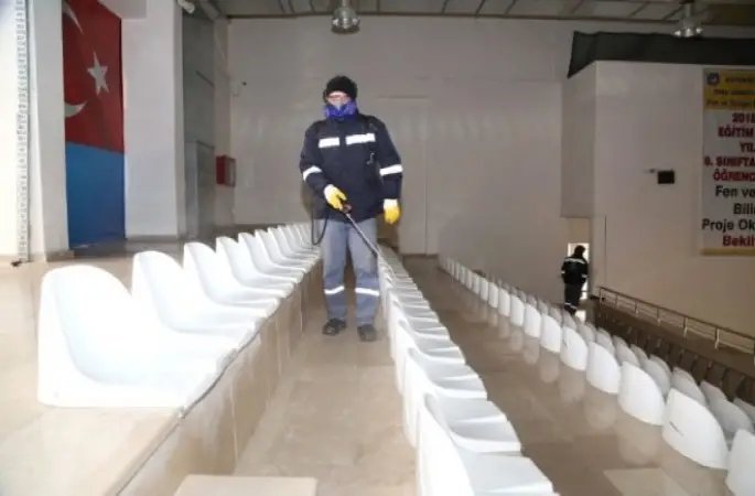 Ordu'da Dezenfenkte Çalışması Başlatıldı