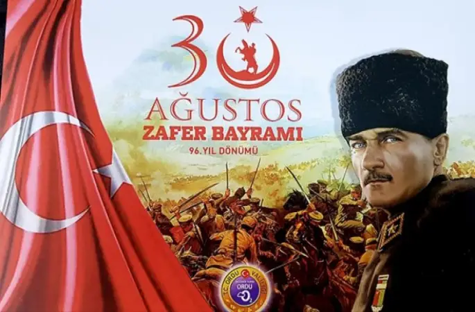 30 AĞUSTOS ZAFER BAYRAMI'NIN 96. YILDÖNÜMÜ KUTLAMA PROGRAMI