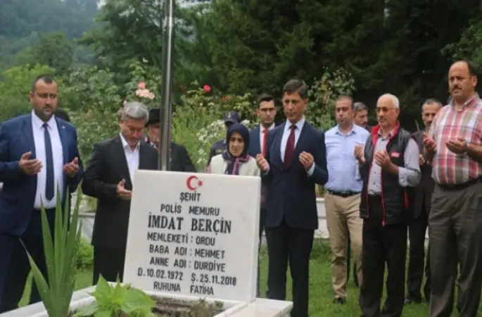 KAYMAKAM ERTEN ANMA ETKİNLİKLERİNDE