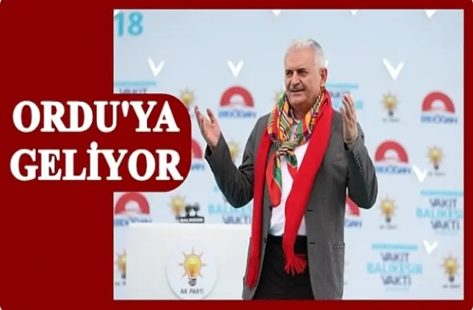Ordu'ya Geliyor