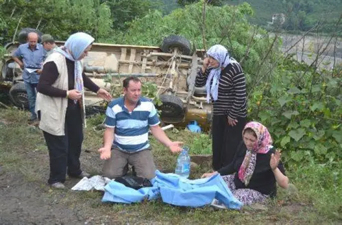 Ordu Kabadüzde Kaza