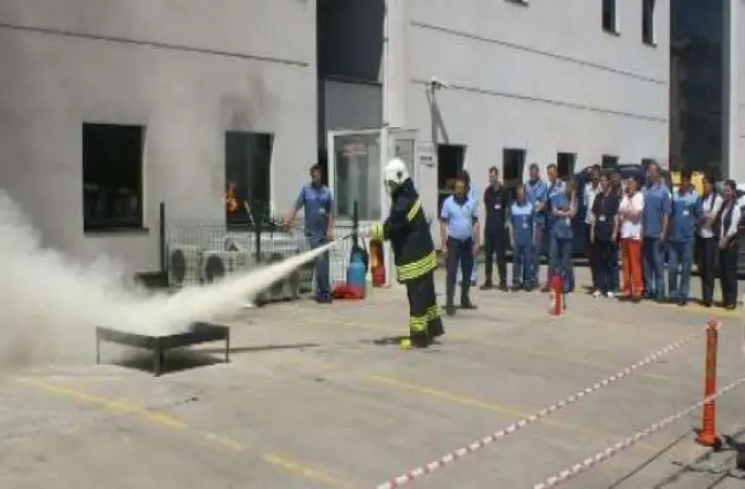 Medical Park Ordu Hastanesinden  Yangın Tatbikatı