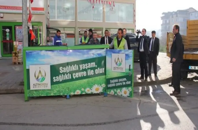 Çöp Konteynerleri Kontrol Altnda