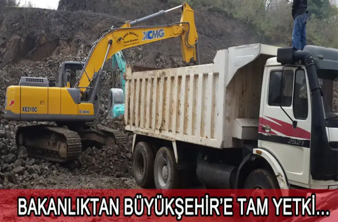 BAKANLIKTAN BÜYÜKŞEHİR E TAM YETKİ