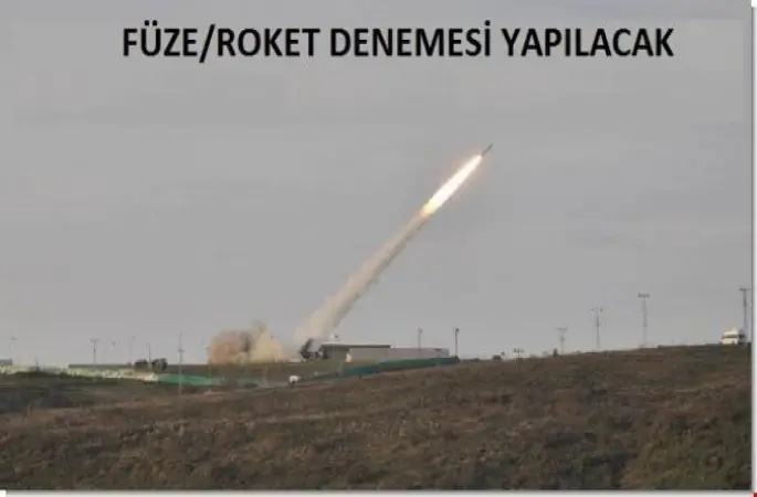 ORDU'YA FÜZE UYARISI!