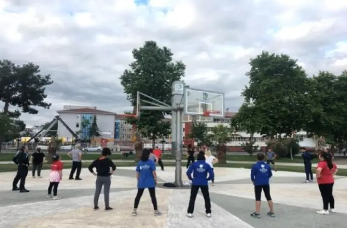 Ordu'da sabah sporu başladı