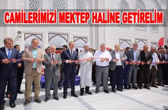 İKİ CAMİ BİRDEN AÇILDI