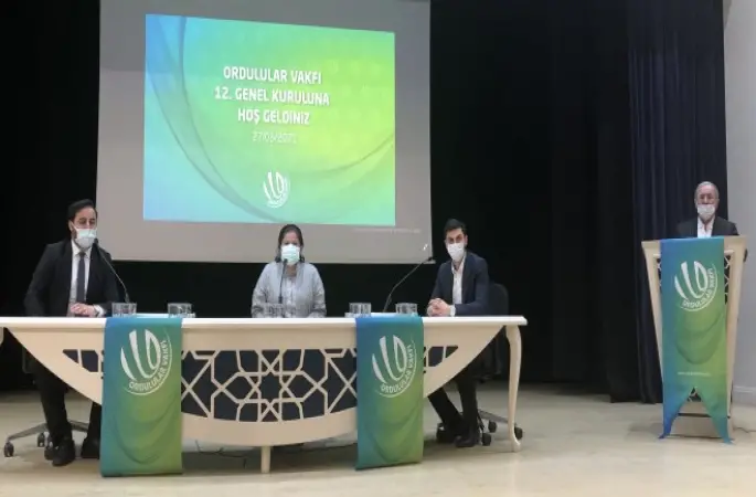 Ordulular Vakfı 12. Olağan Genel Kurulu yapıldı