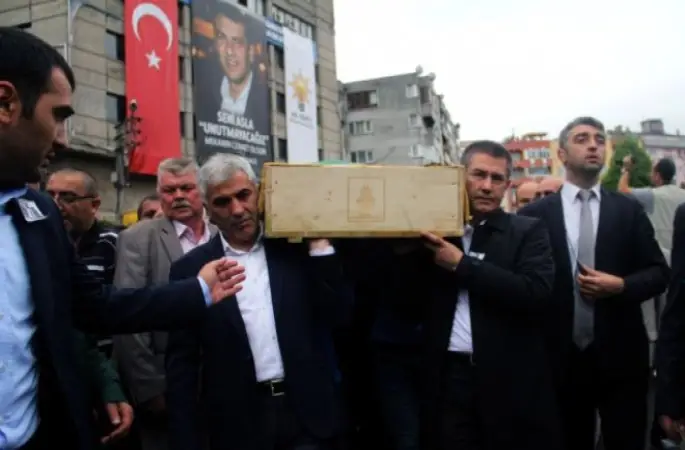 AK Parti Giresun İl Başkanı Tütüncü Son Yolculuğuna Uğurlandı