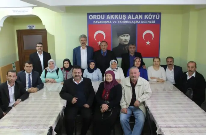 Akkuş Alan Köyü Derneğinde Kahvaltı