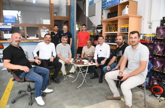 Altınordu Belediye Başkanı Ulaş Tepe, Sanayi Esnafıyla Buluştu