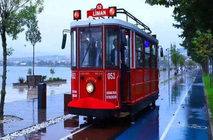 Altınordu'da Nostaljik Tramvay 200 Binden Fazla Yolcuyu Ağırladı