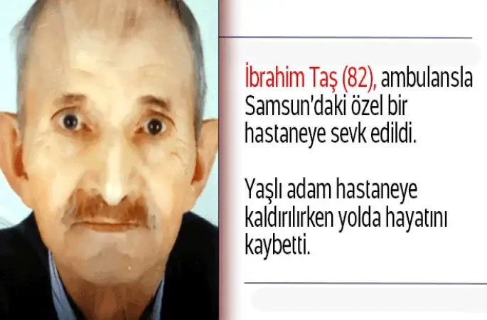 Ambulansta Ölen Yaşlı Adamın Ölümü Şüpheli Bulundu