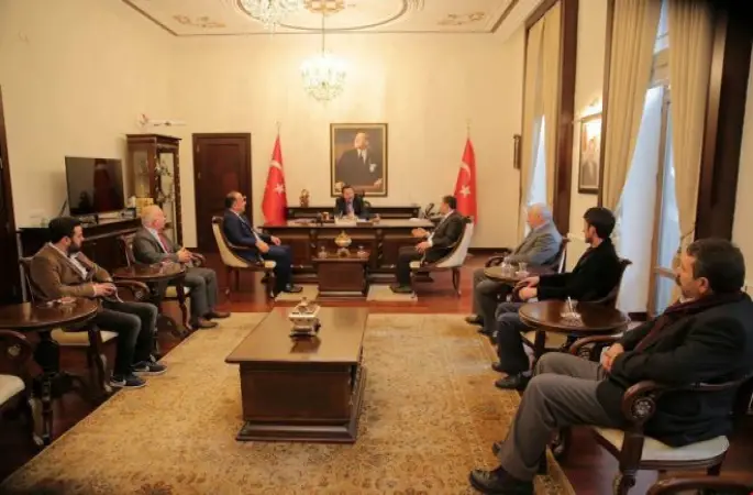 Arıcılar Birliği Yeni Yönetimi’nden Vali Balkanlıoğlu’na Ziyaret