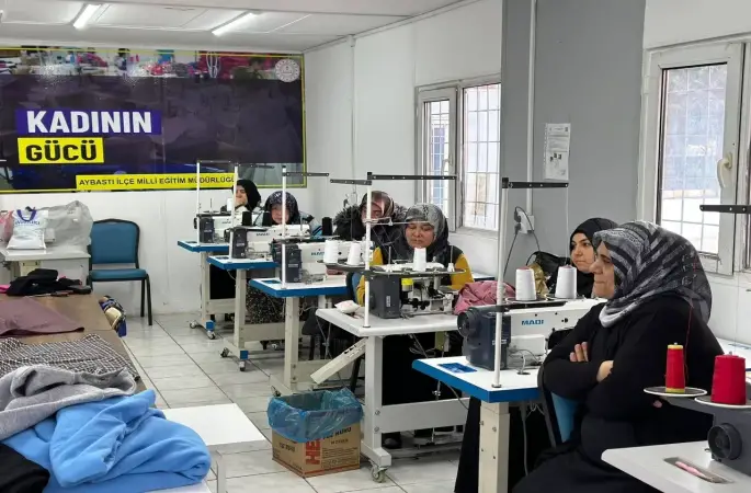 Aybastı’nın Güçlü Kadınlarından Üretime Katkı