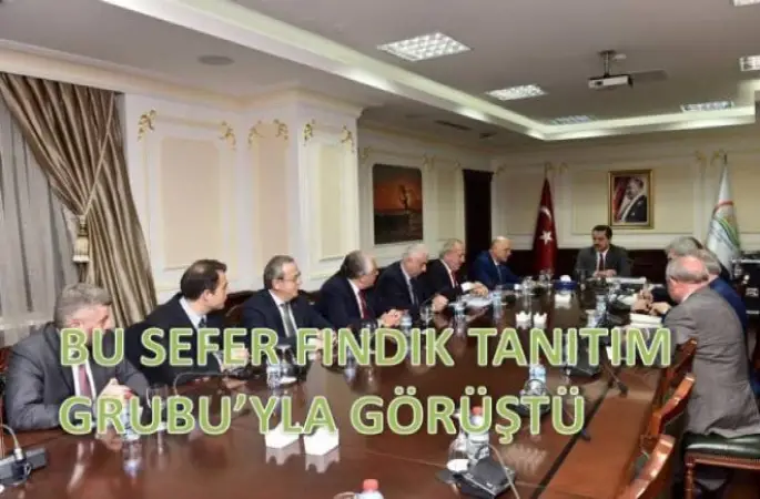 BAKANLIKTA GÜNDEM DÜŞÜK FINDIK FİYATI