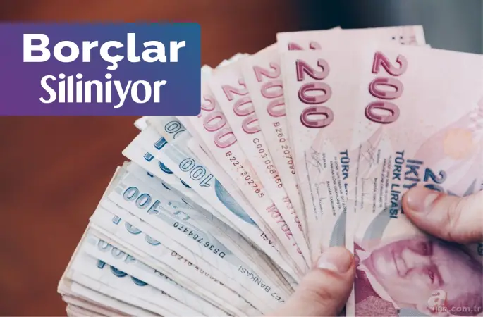 Başkan Erdoğan müjdeyi duyurdu: Borçlar siliniyor