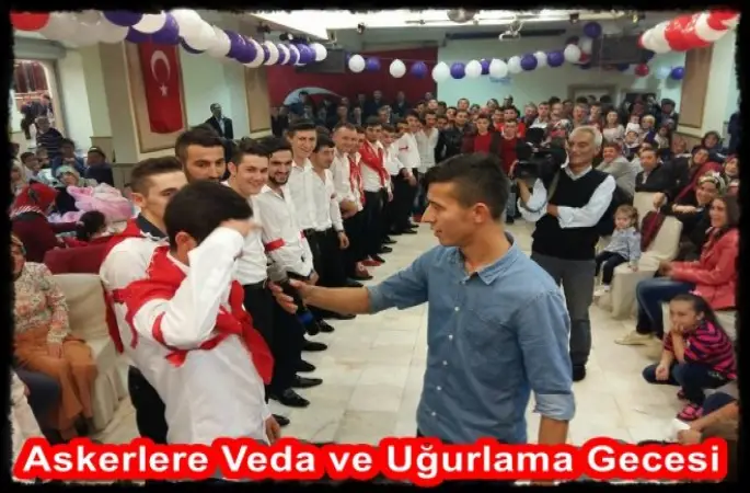 Beylerli Köyü derneğinde asker uğurlama ve veda gecesi düzenlendi.