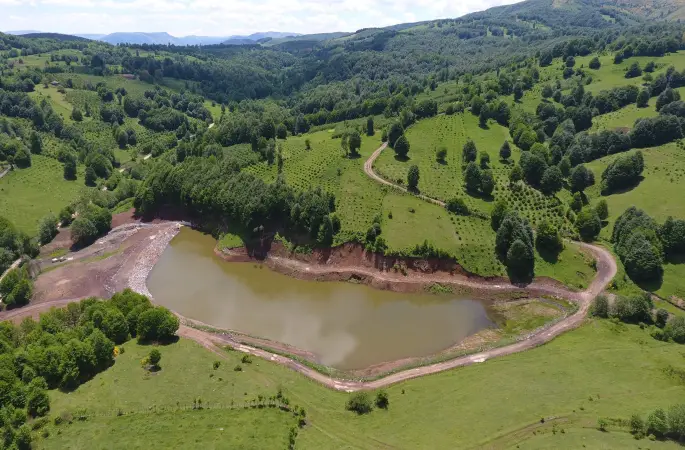 Büyükşehir 61 Adet Gölet İnşa Etti
