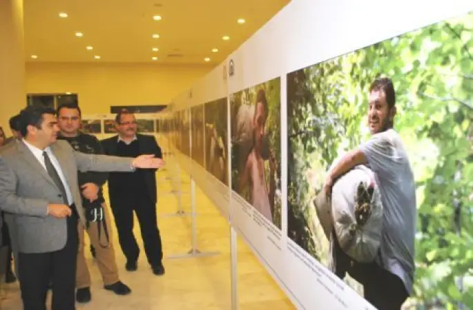 Anadolu Ajansı nın -Fındıktaki Alın Teri- sergisine ilgi