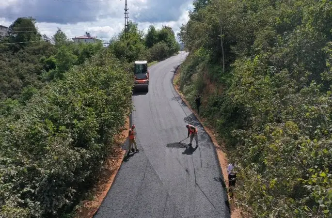 Çamaş’ın Yollarına Sıcak Dokunuş