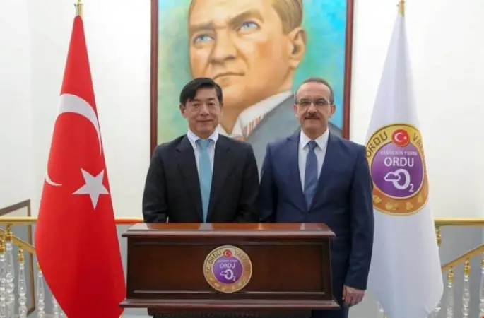 Japonya Büyükelçisi Miyajima, Vali Yavuz’u Ziyaret Etti